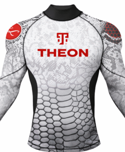 Rashguard Venum Wolf Atak SS Negro-Gris